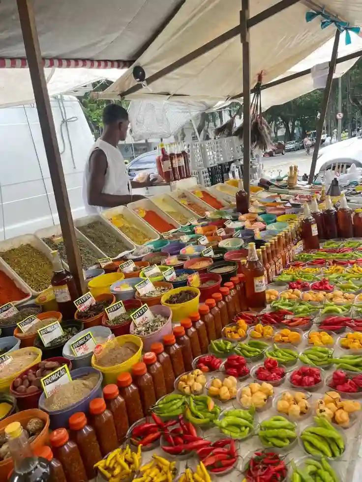 Farmers Market Rio de janerio Brazil