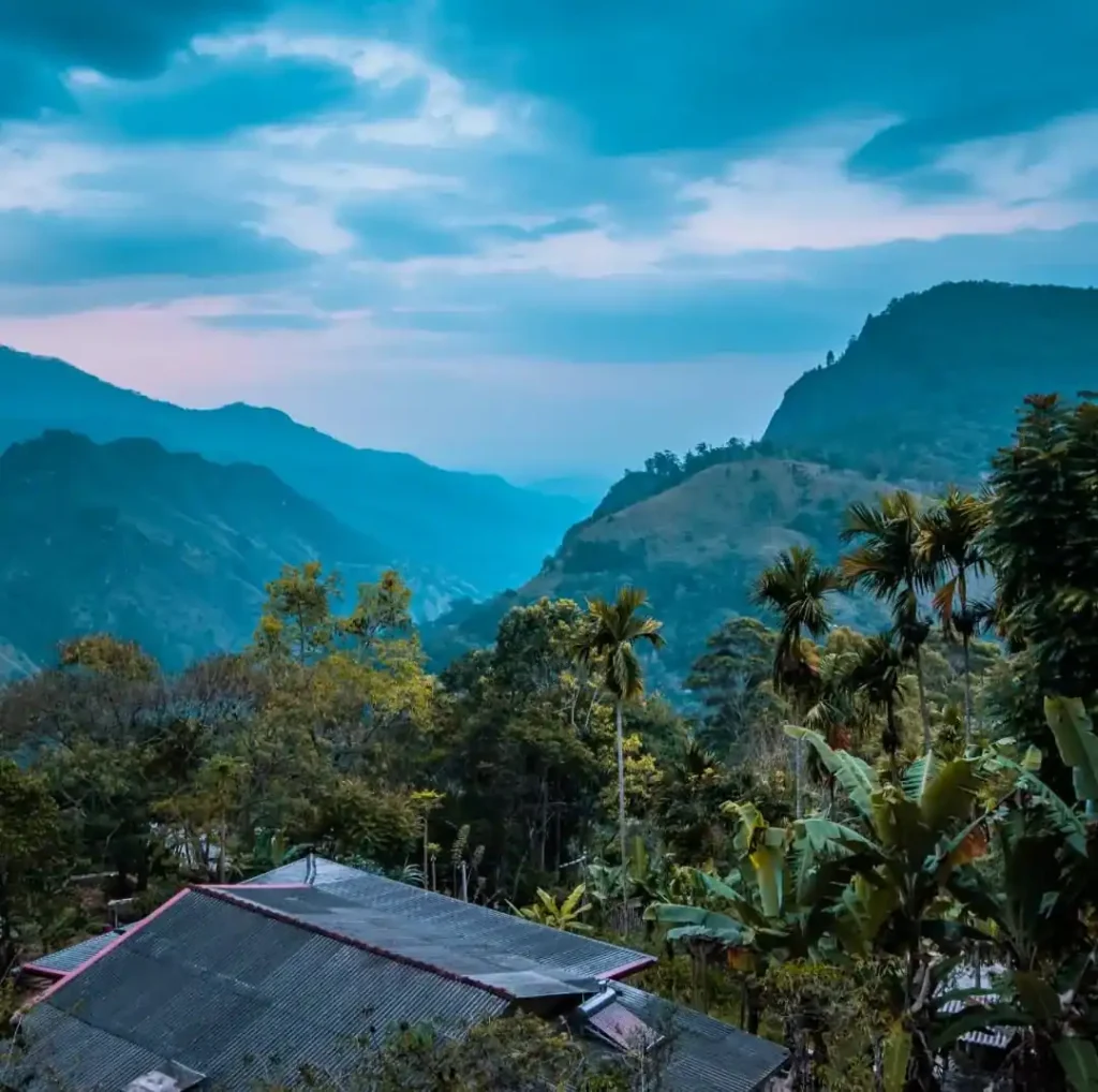 Shot of Island in Sri Lanka